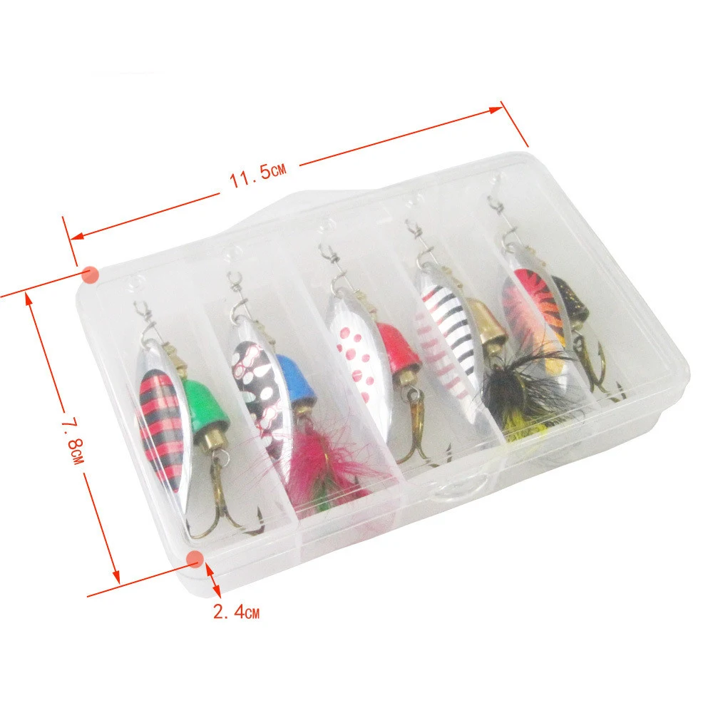Set di Esche Rigide Fashion Luya Attrezzatura da Pesca Completa con Diversi Modelli e Colori per Catturare Predatori e Pesci di Ogni Taglia — foto 4
