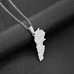 Pingente Líbano em Aço Inoxidável para Homens e Mulheres, expresse seu orgulho. Um acessório elegante, durável e resistente, perfeito para uso diário. — foto 9