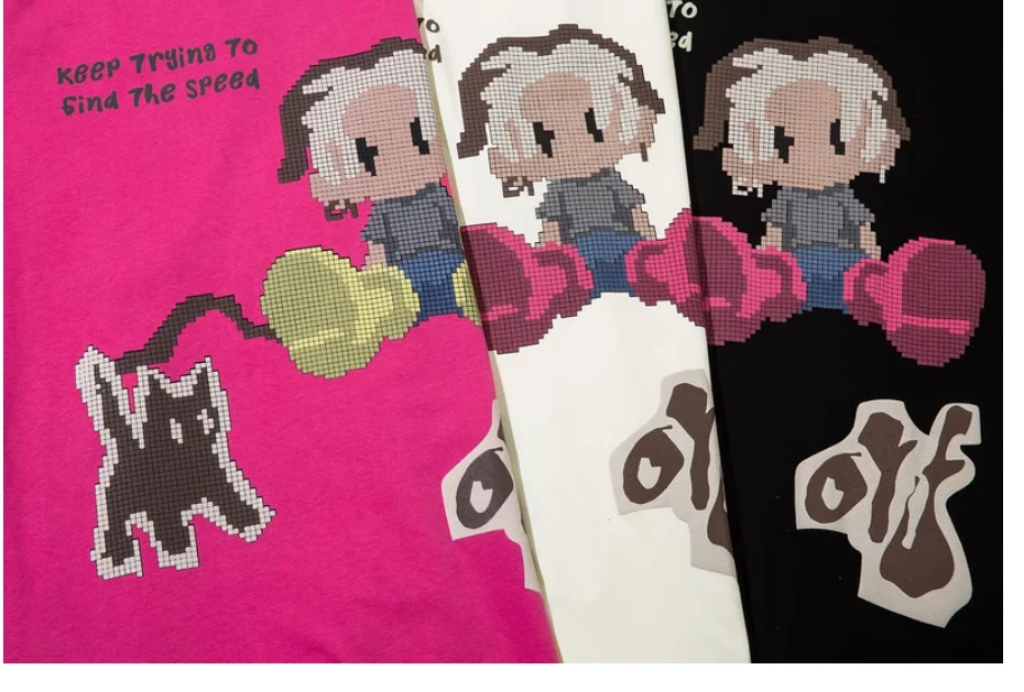 Leuk T-shirt met Amerikaanse cartoonprint — foto 2