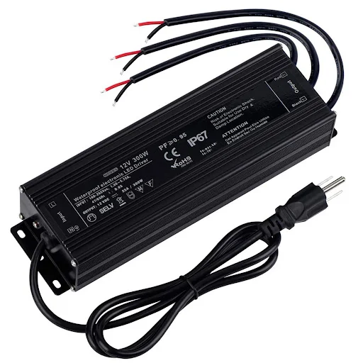 Title 4, Waterproof IP67 LED Transformer for outdoor lig...