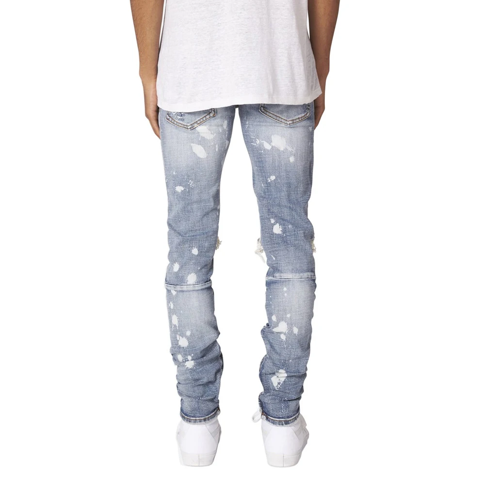 Ripped Men's Jeans Fashion Slim Stretch, designed for a modern, stylish look. Comfortable, stretchy jeans for everyday w — photo 10