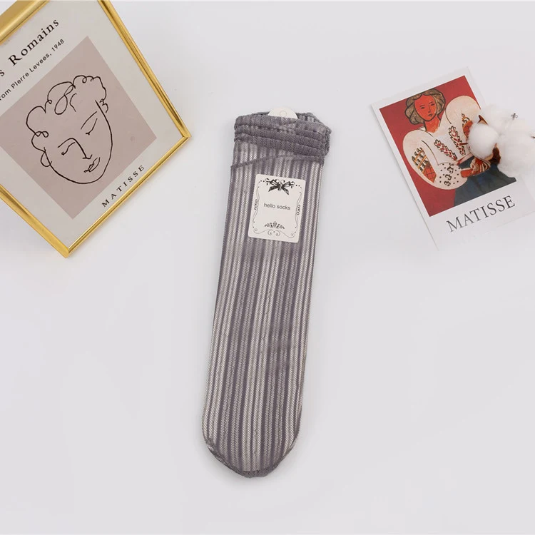 Japanese Mesh Bunching Socks Women — photo 9