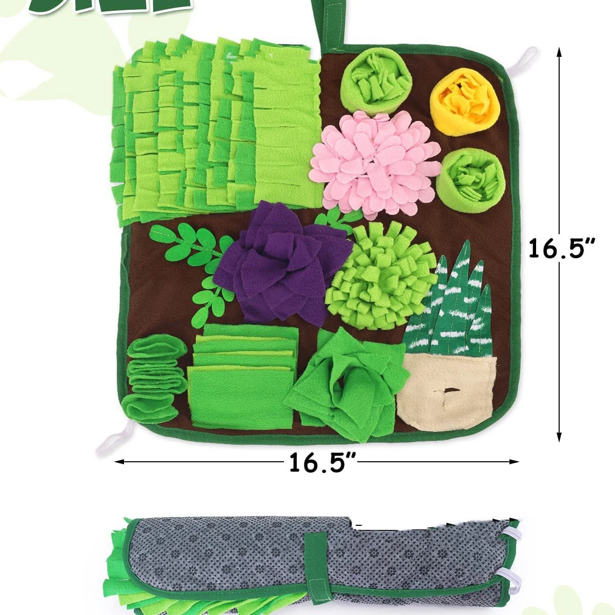 Title 5, Pet Sniffing Pad Feeding Pad Anti-Choke Trainin...