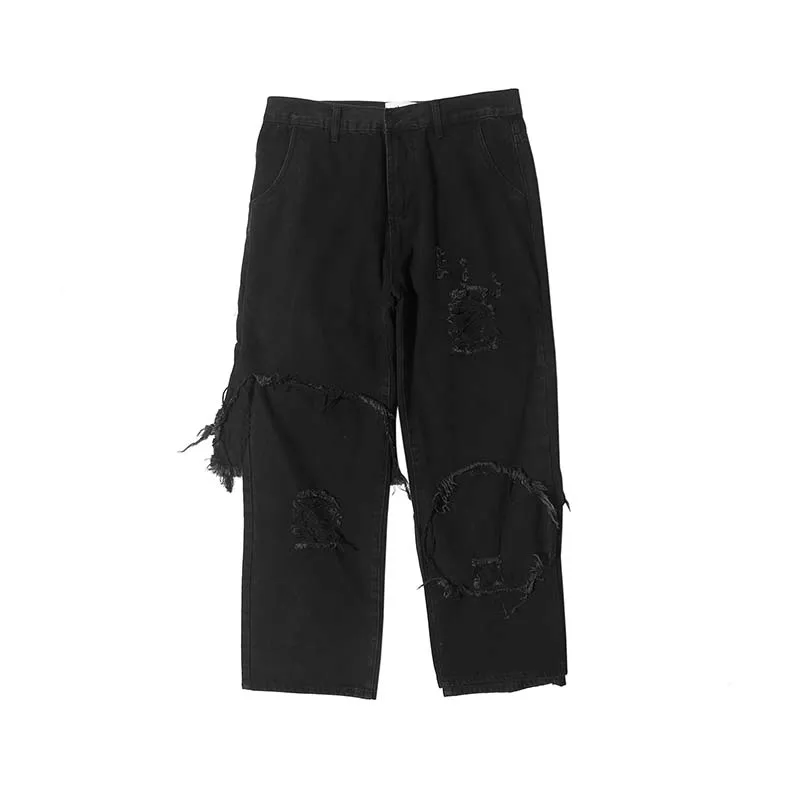 Title 21, Calça jeans masculina plus size preta
