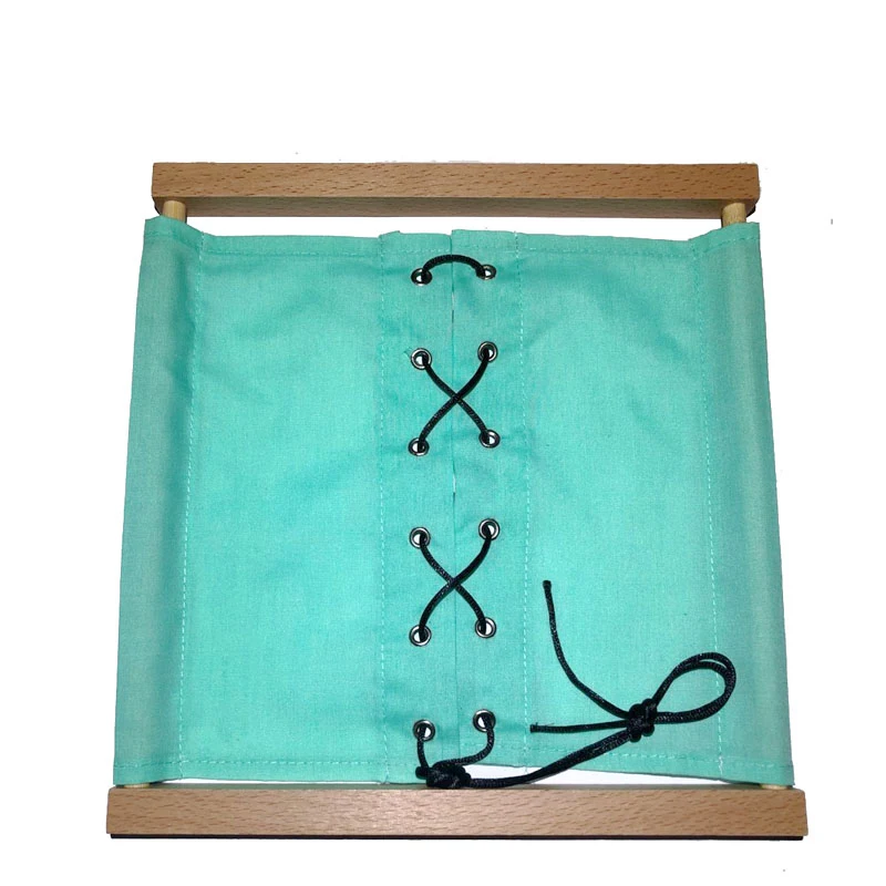 Title 3, Wooden button frame toy for kids. Develops fine...