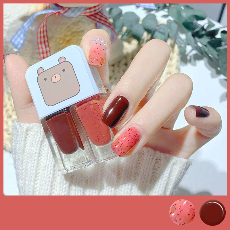 Title 23, Gemini 28-Color Nail Polish Set No Bake Quick D...
