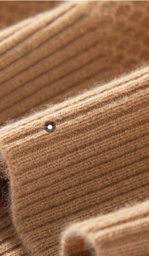Title 11, Suéter de cashmere masculino com caimento solto...