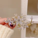 Corsage Feminina Super Americana Francesa de Luxo, com Pin para Terno Versátil e Sofisticado, Perfeita para Temperamento e Elegância — foto 3