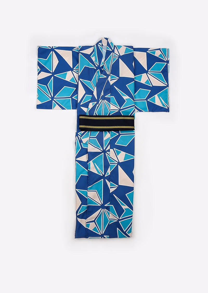 Japanese Kimono Formal Polyester Anti-Wrinkle Non-Ironing Suit. Perfect for special occasions, providing elegance and ea — photo 2