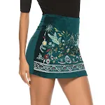 Women's Fashion Embroidered High Waist Skirt, a stylish choice. Enhance your silhouette and make a fashion statement wit — photo 14