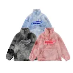 Casaco de moletom solto de lã de cordeiro, unissex, aconchegante e macio, ideal para o inverno e climas frios, estilo casual e confortável. — foto 5