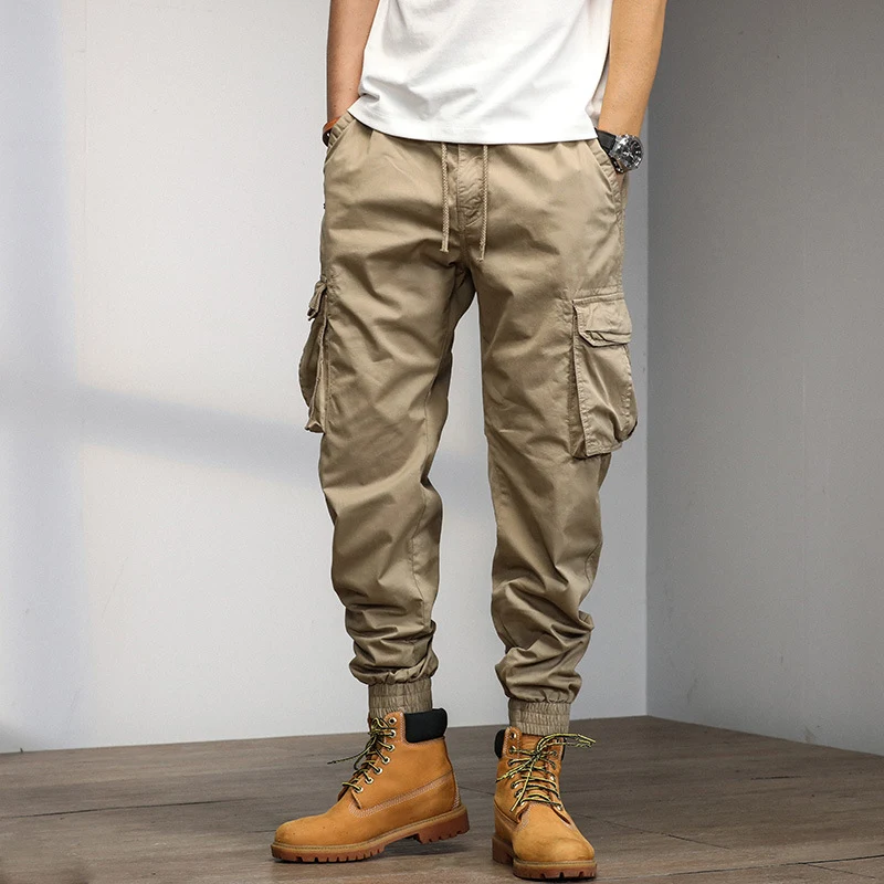 Nouveau pantalon décontracté pour homme, style jeune, salopette populaire, confortable et tendance pour un look moderne et décontracté. — photo 3