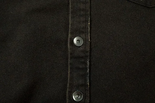 Title 12, Camisa jeans masculina estonada e com detalhes ...