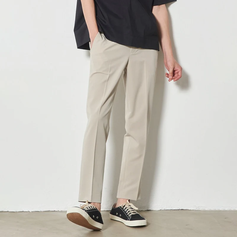 Title 6, Mens Trousers Loose Straight Cropped – Relaxed...