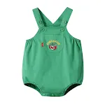 Green Suspender Pants
