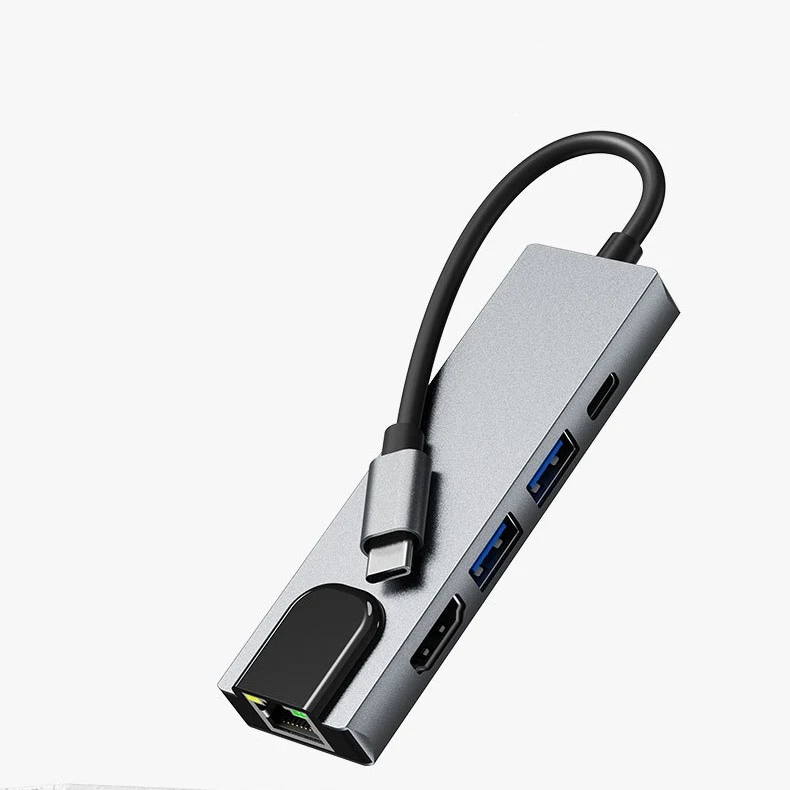 Title 2, Dock de expansão USB-C 5 em 1 com HDMI e rede. ...
