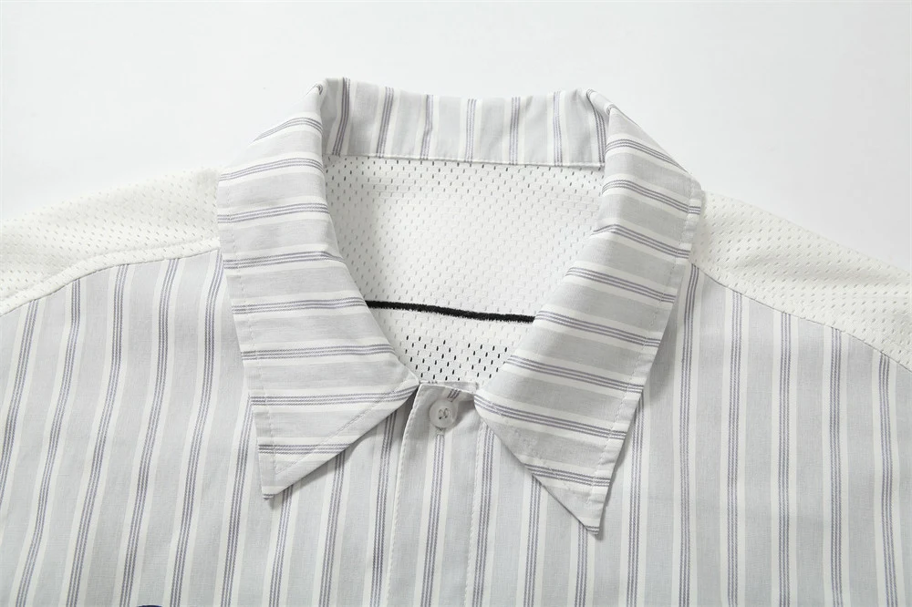 Title 3, Mens Letter Printed Long Sleeve Shirt, Loose C...