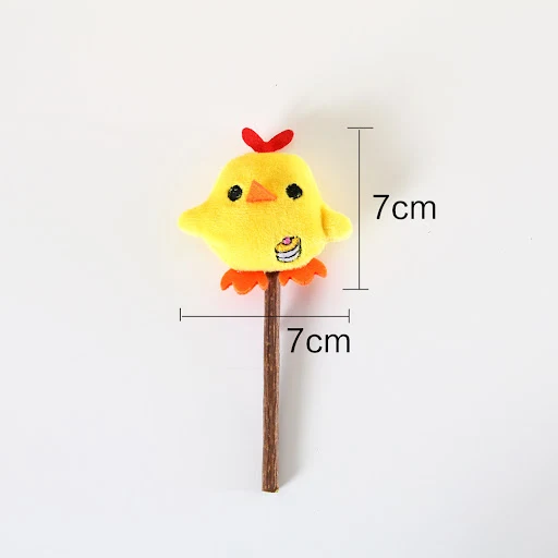 Title 5, Cartoon Plush Rainbow Christmas Tiger Molar Sti...