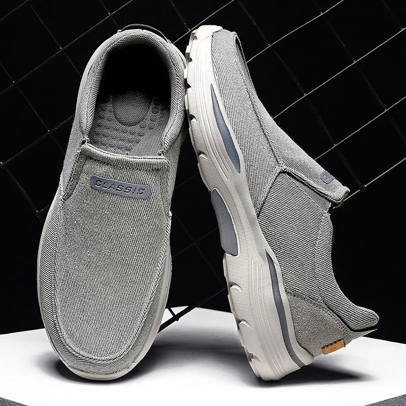 Cross-Border Canvas Shoes for Men, Plus Size, Lightweight Casual Shoes perfect for all seasons. Comfortable Dad Shoes id — photo 5