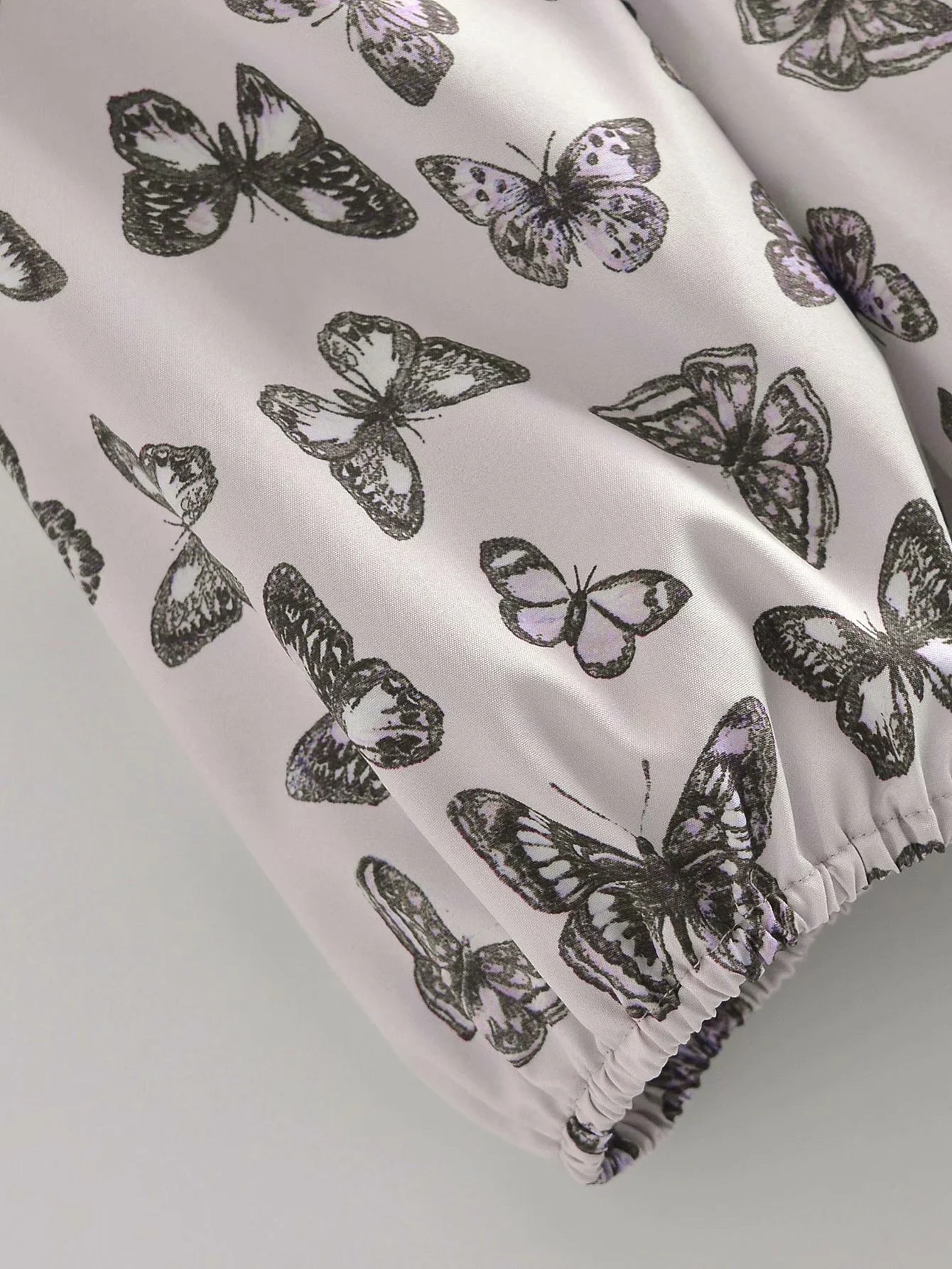 Title 7, Womens Fashion Square Neck Butterfly Print Pul...