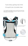 Mochila para montanhismo, ciclismo e trilhas ao ar livre. Resistente e perfeita para viagens, caminhadas e atividades outdoor diversas. — foto 14