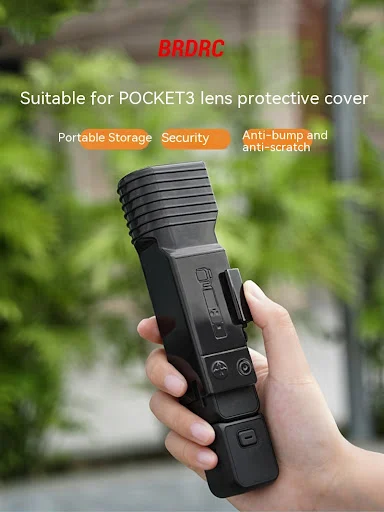 Title 3, BRDRC Lens Cover for OSMO POCKET 3 Scratch Prot...