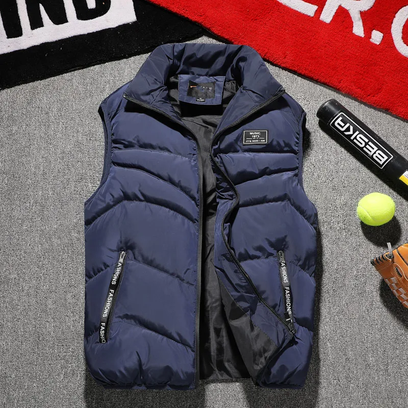 Down cotton vest for men and women, lightweight and warm. Perfect for layering, ideal for winter and outdoor activities, — photo 4