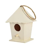 Bluebirds House Wooden Birdhouse with Perch Hanging Bird Nest for Small Bird — photo 1