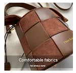 Bolsa Bucket Portátil de Moda Feminina Outono Inverno, Tecido Texturizado e Gelo, Leve e Perfeita para um Look Sofisticado e Prático — foto 7
