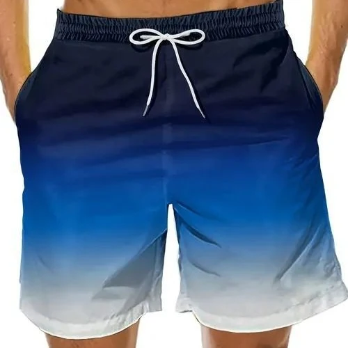 Men's Beach Pants Loose Fit Casual 3D Digital Printing, comfortable and stylish summer wear, perfect for a relaxed beach — photo 1