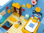 Flower Shop, Fruit Shop, Love Villa Small Particle Children's Patchwork Building Blocks Toy Model. Encourages creativity — photo 4