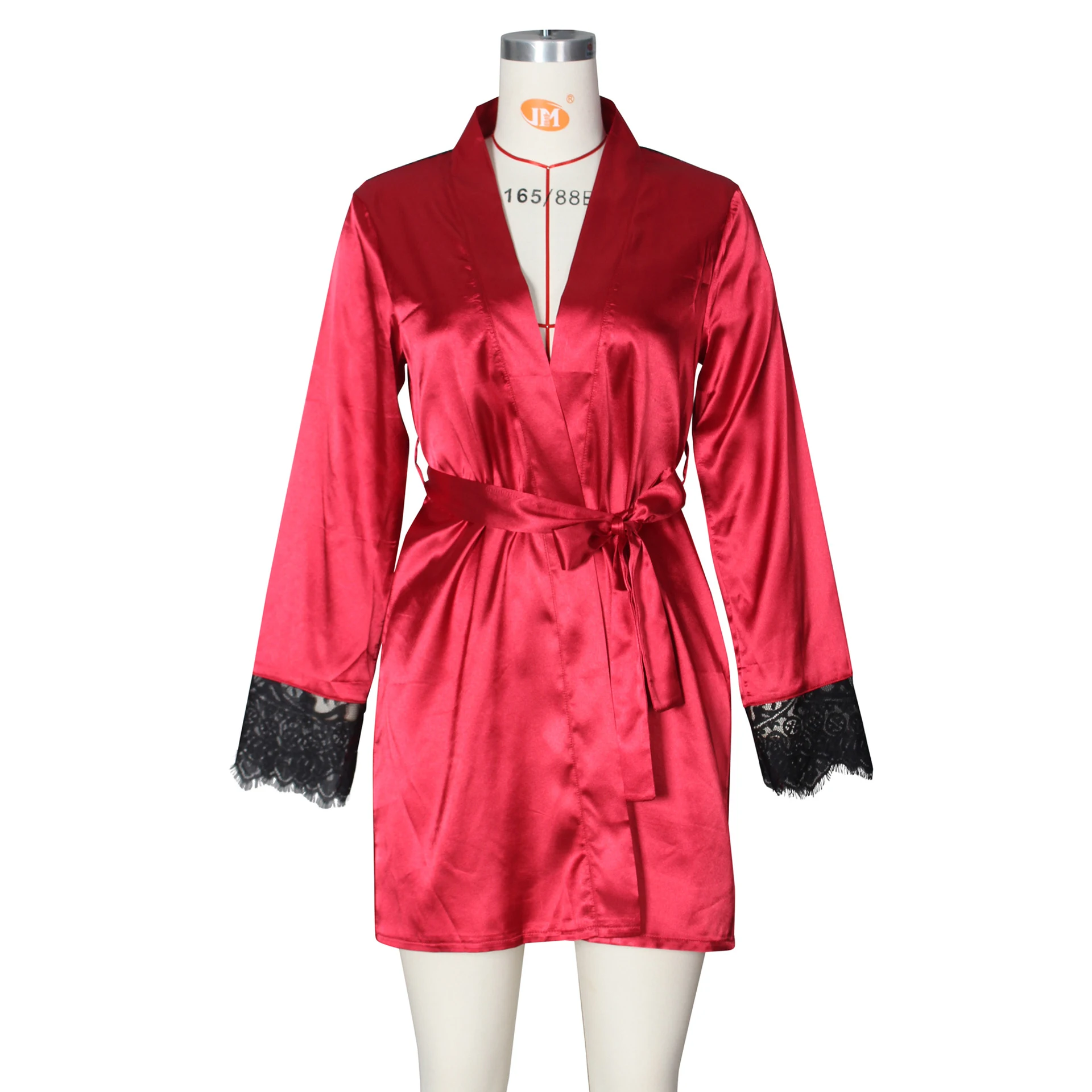 Title 8, Ladies Robe See-through Lace Cardigan Pajamas