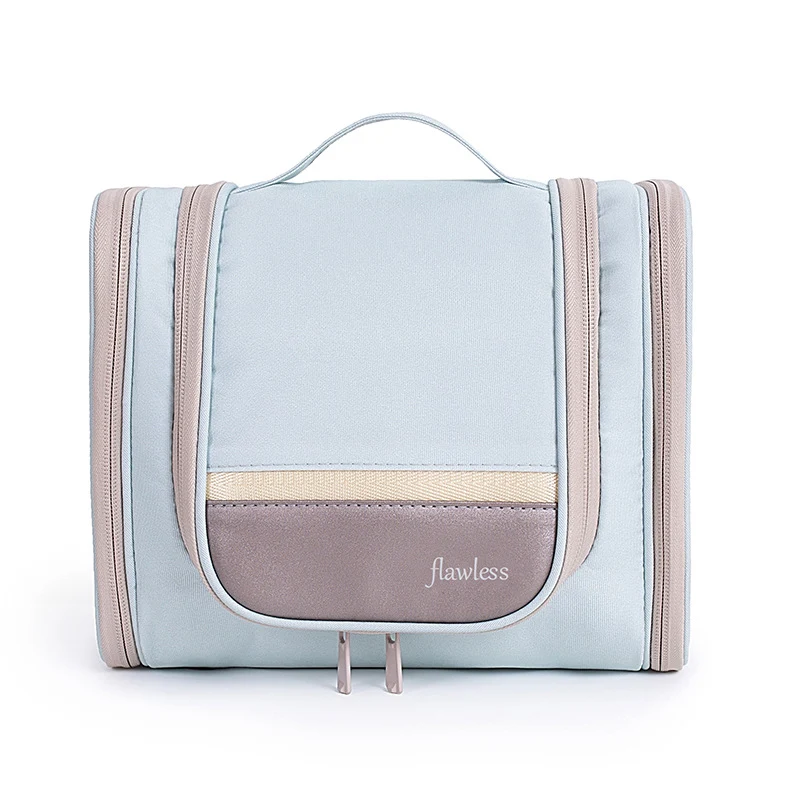 Bolsa de cosméticos portátil de grande capacidade Armazenamento para maquiagem e produtos de beleza Ideal para viagens e organização fácil — foto 3