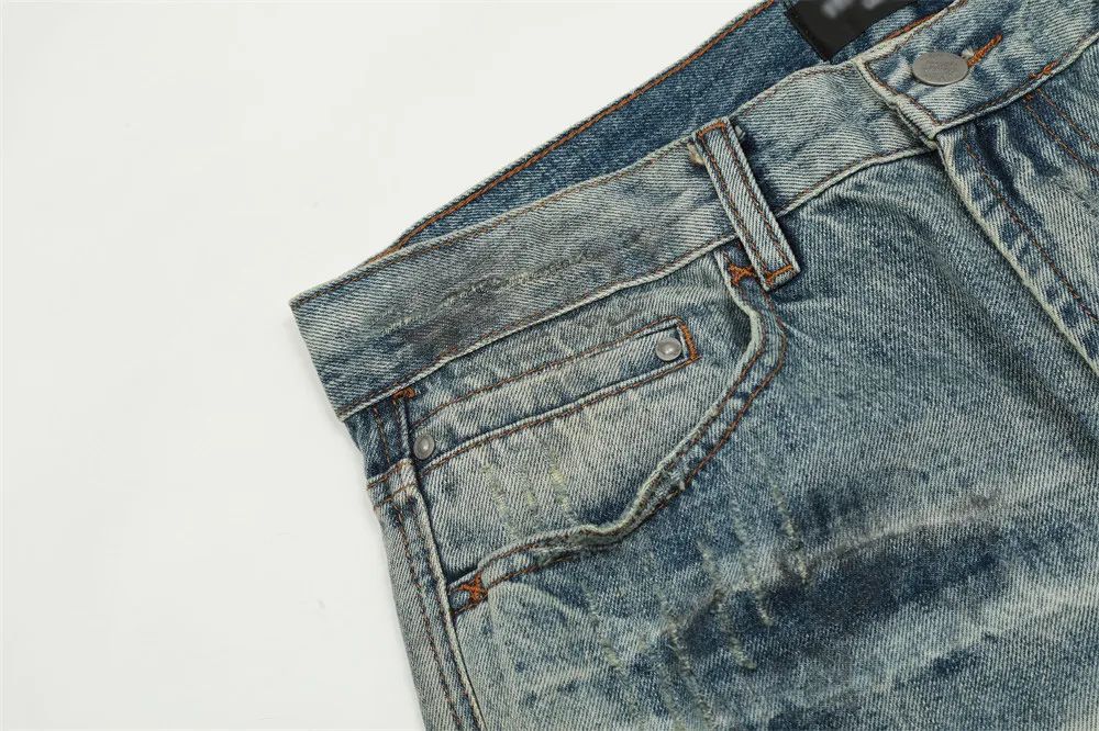 Pantalones Anchos Casuales de Moda para Hombre, Ajuste Holgado y Pierna Ancha. Comodidad y Estilo para un Look Relajado. — foto 10
