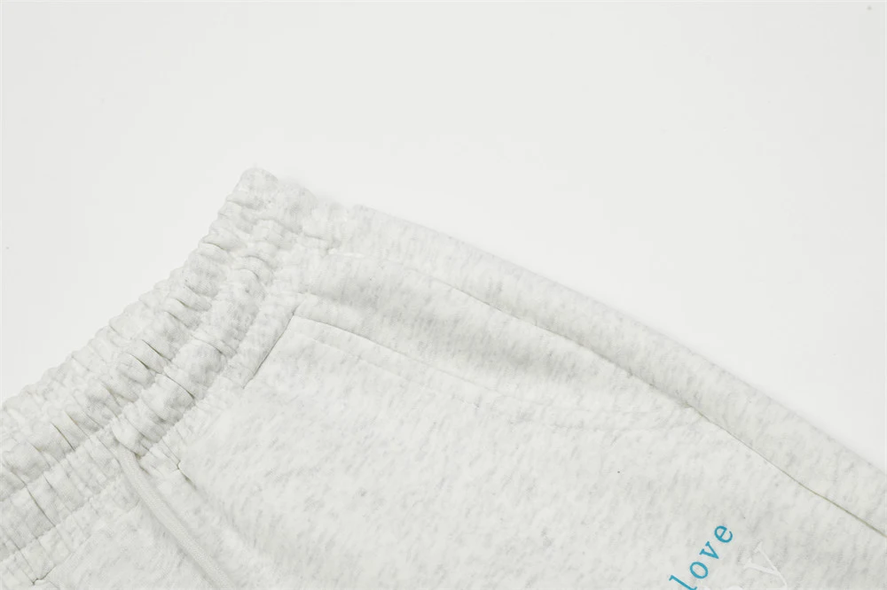Title 10, Street Fashion Letter Printed Short Mens Loose