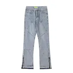 Pantalones vaqueros Maychao holgados rectos lavados unisex, estilo relajado, comodidad y versatilidad para hombre y mujer. — foto 13