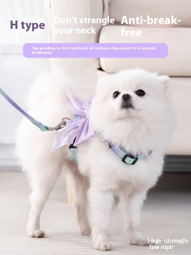 Title 4, Breathable Traction Pet Vest Comfortable Harnes...