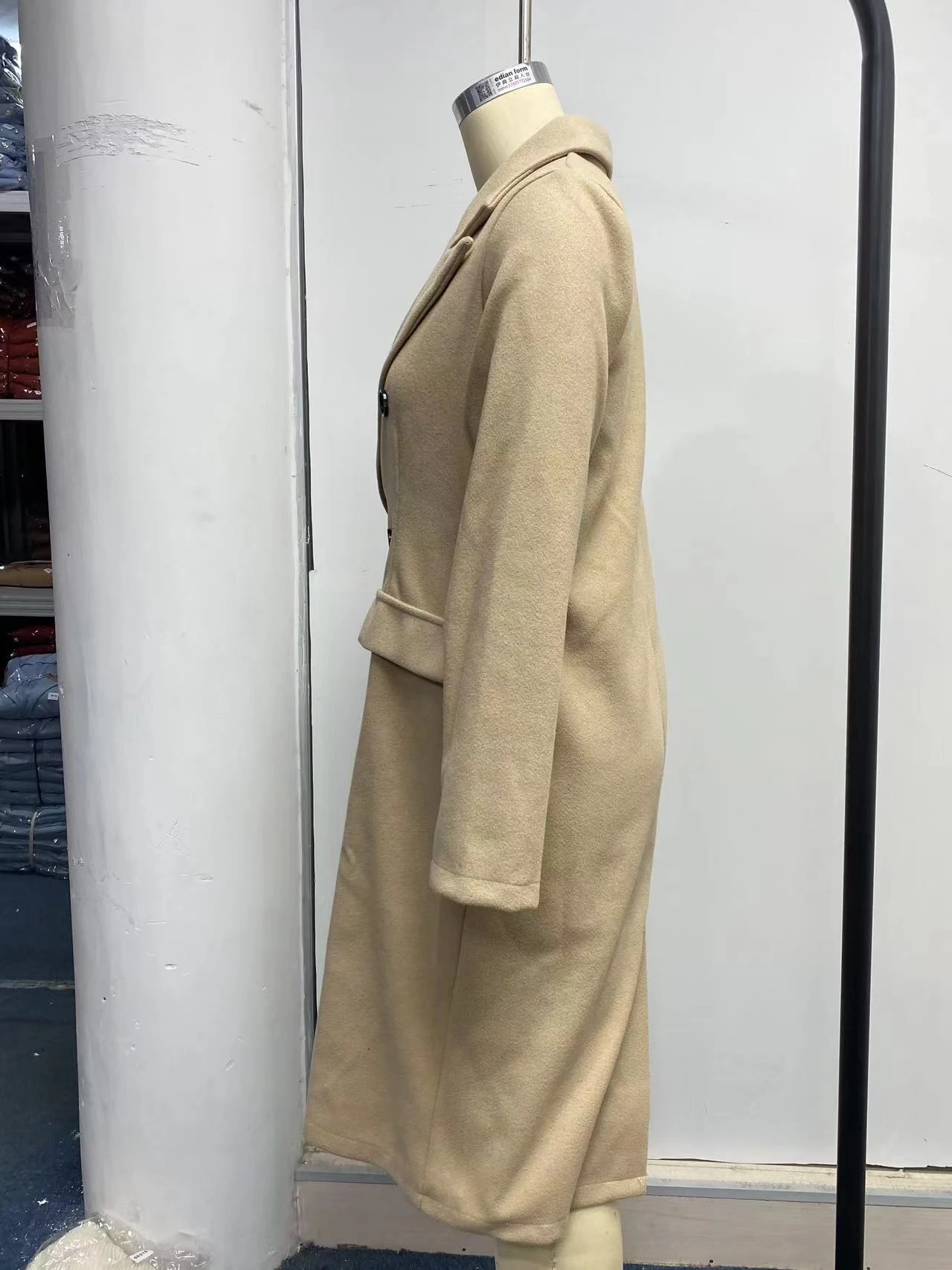 Title 14, Lange mouwen reversjas voor dames, wintermode, ...