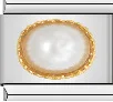 SH Oval Pearl Milky White