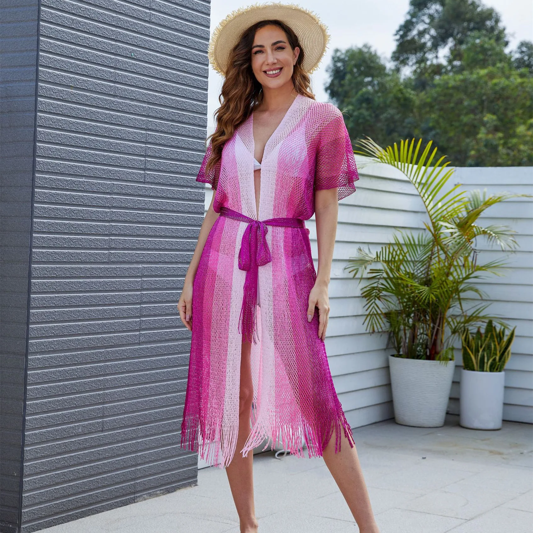 Women's Fashion Simple Beach Cover-up for Sun Protection. Lightweight and stylish summer clothing designed to shield you — photo 14