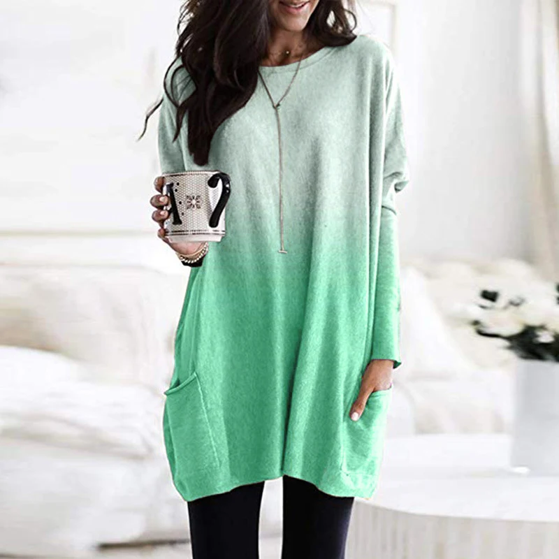 Title 8, T-shirt tascabile casual a maniche lunghe in co...