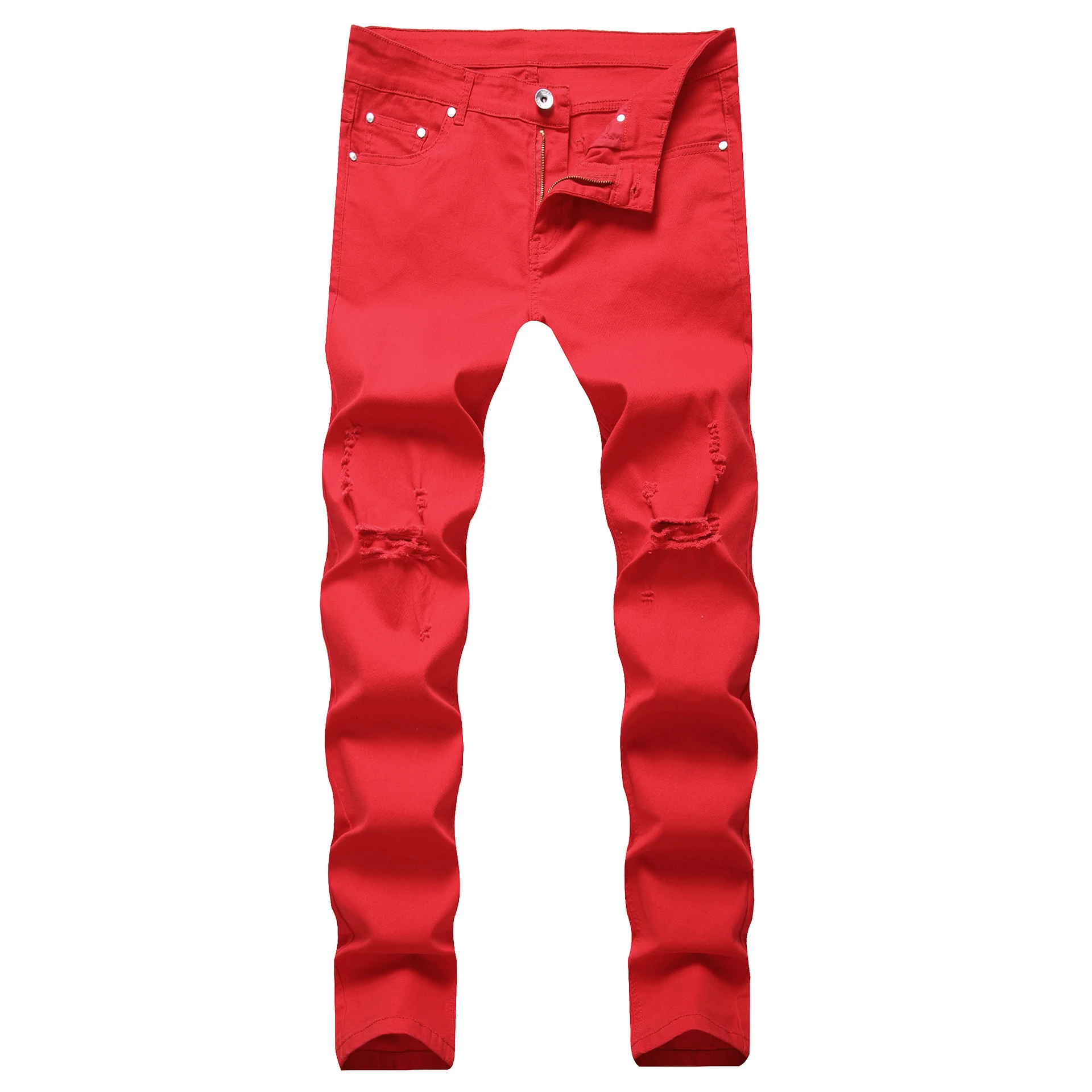 Men's Cross-border Denim Korean-style Jeans — photo 6