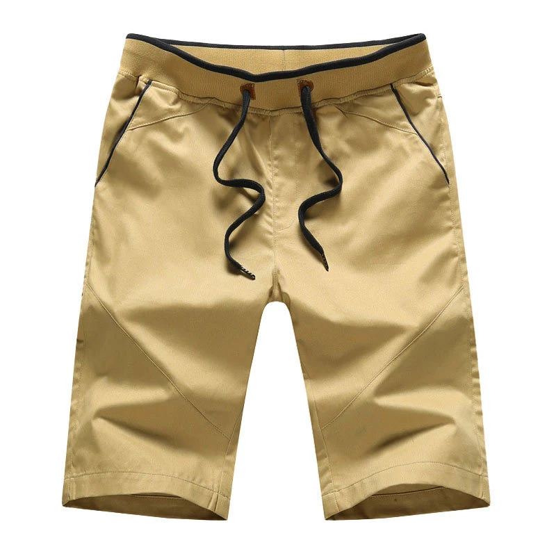 Title 7, Cotton elastic waist casual pants, offering com...