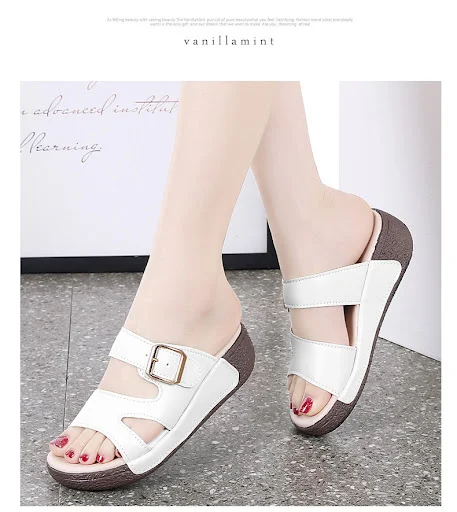 Title 15, Plus Size Sandals Womens Summer Soft Bottom In...