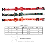 Large Dog Bow On A Christmas Pet Collar. Make your dog the star of the holiday season with this adorable and festive acc — photo 4