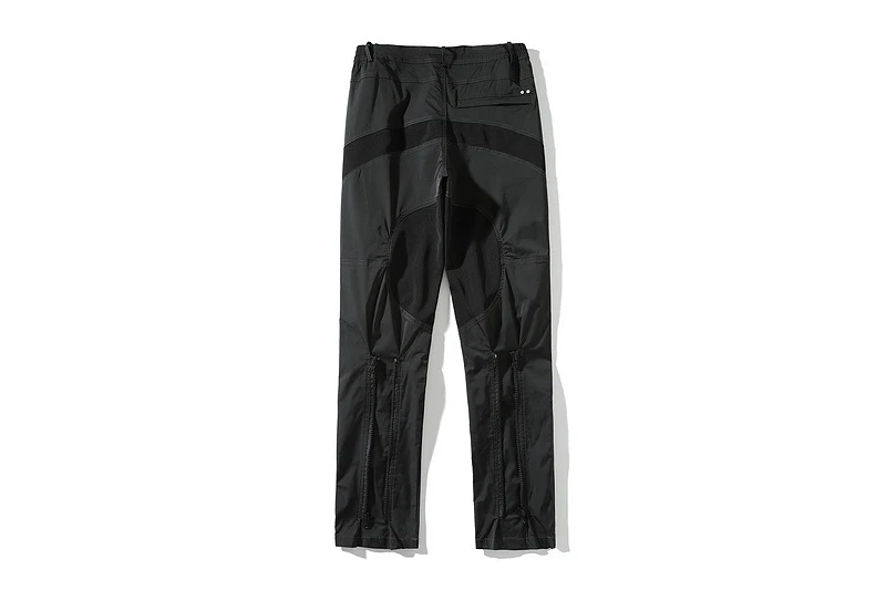 Nylon Stitching Thread Machete Back Zipper Casual Pants Comfortable and Stylish Everyday Wear for Relaxed Look and Easy — photo 1