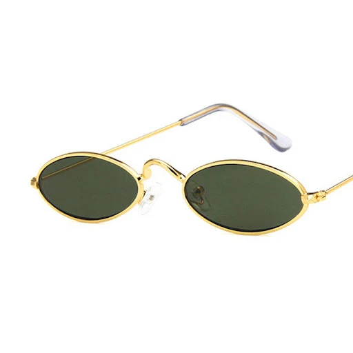Title 4, Retro oval frame sunglasses for men and women, ...