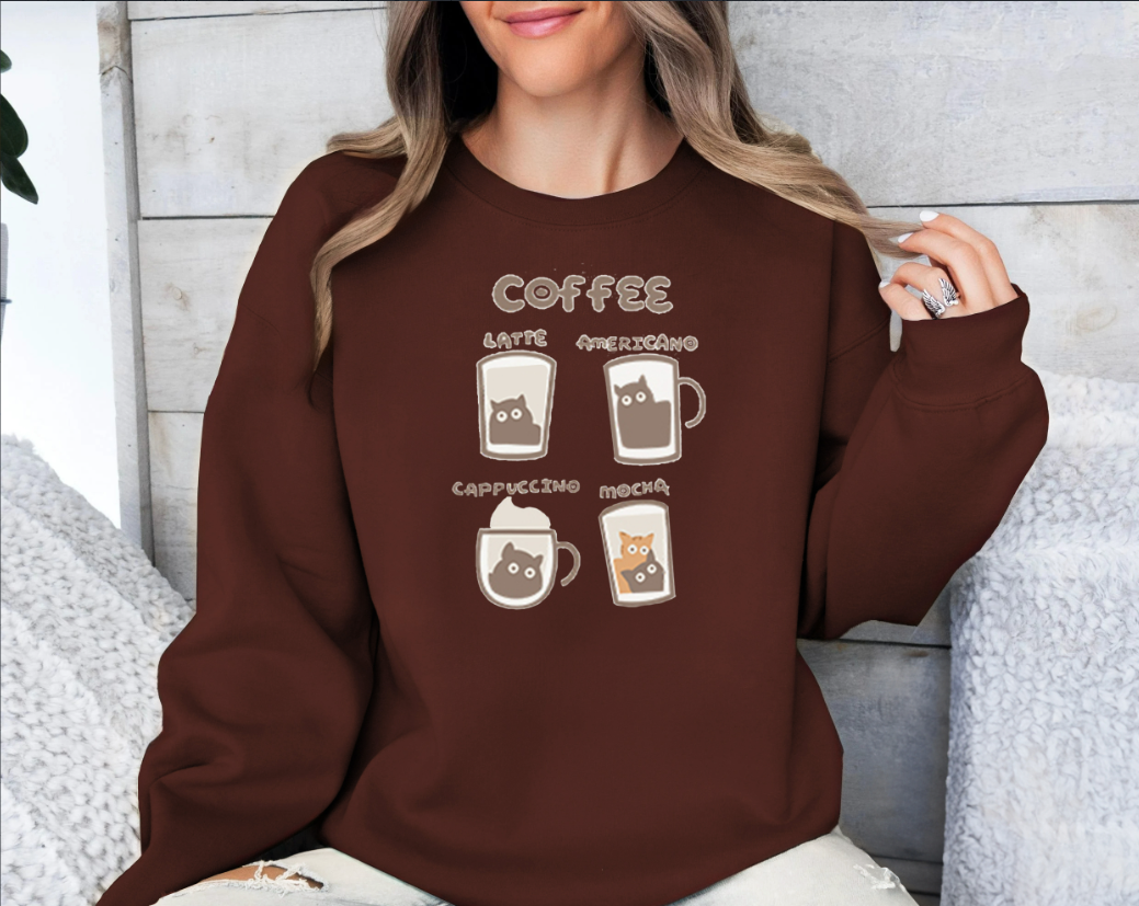 Modisches, einfarbig bedrucktes Langarm-Sweatshirt für Damen — foto 3