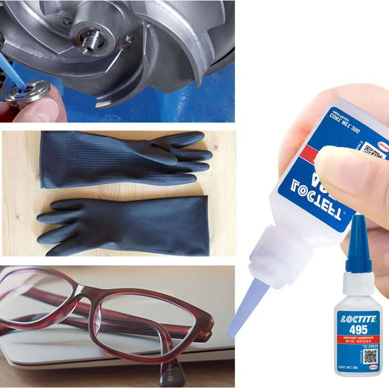 Title 3, 495 Quick-drying Glue Adhesive for Plastic, Met...