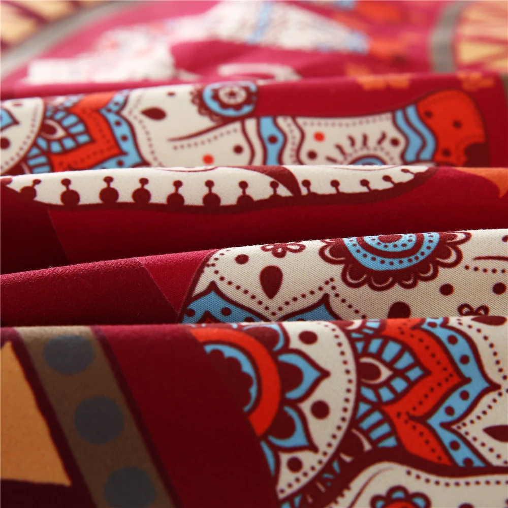 Title 2, Bohemian quilt cover set of four for a stylish ...